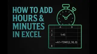 How Do I Turn 2.75 Hours Into Minutes In Excel