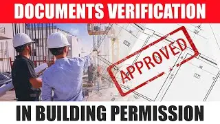 DOCUMENTS VERIFICATION IN BUILDING PERMISSION#ABPAS-2#DCR DRAWING