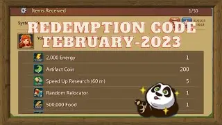 New redemption code _ February -2023/ Lords mobile