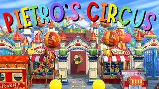 I Made a Circus for Pietro | Speed Build | Animal Crossing New Horizons