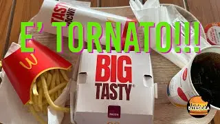 Il BIG TASTY è tornato in casa McDonald's🍔🌯🍟🥤
