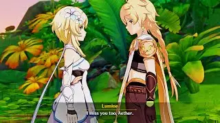 Lumine Talking With Aether | Genshin Impact