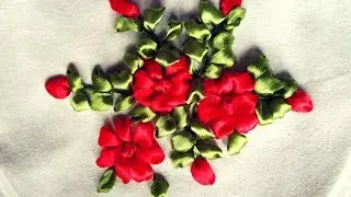 Wall Decorating Ideas | Ribbon Embroidery Flowers by Hand