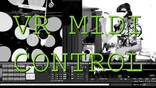 Custom VR midi control using MoveMusic on Quest.