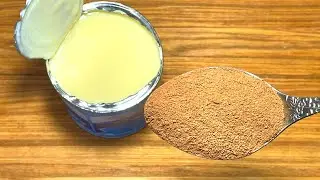 WHIP CONDENSED MILK WITH COCOA IT IS VERY TASTY! Dessert of 3 INGREDIENTS! Dessert WITHOUT BAKING!