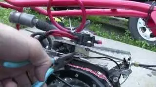 Installing throttle in mini bike (the very best of)