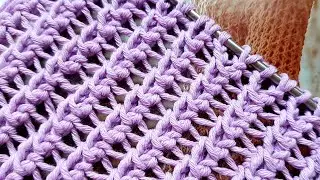 С этим узором лето будет самым ярким 🌹 knitting pattern.