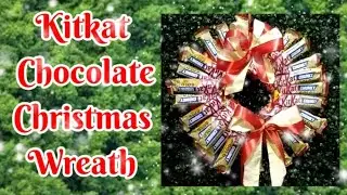 KitKat Chocolate Christmas Wreath | Simply Albus