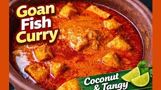 Goan-Style Salmon Curry | Perfect with Hot Rice |Coconut &Tangy | Fish Curry | Simple & Delicious