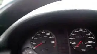 Пробный запуск на январе ауди 80