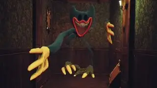 Bug with nightmare Huggy Wuggy!