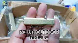 PELUIT OUTDOOR DOUBLE TUBE WHISTLE OUTDOOR ADVENTURE