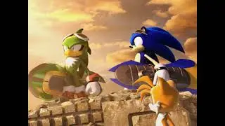 Sonic Riders | Ending cutscene (English audio) | GameCube/PlayStation 2/Xbox/PC [4K 4:3 29.97fps]