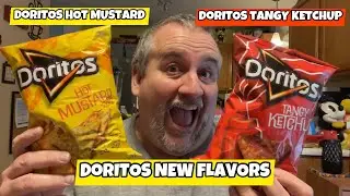 Doritos Hot Mustard and Tangy Ketchup