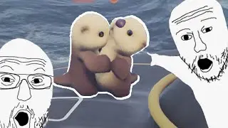 ДВА БОБРА ИГРАЮТ В PARTY ANIMALS