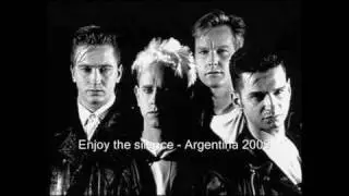 Depeche mode * Enjoy the silence (Audio) Argentina 2009
