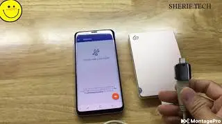 😷😷how to connect mobile external hard disk😷😷