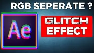 Glitch RGB split Effect | Adobe After Effects CS6 Tutorials | Glitch Free Template