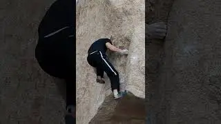 Big Up 20 v8 - Jtree #climbing #bouldering #climber