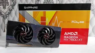 AMD Radeon RX 7800 XT 16GB Sapphire Pulse - Unboxing | Blender 4.0 & Furmark Stress Test 2023