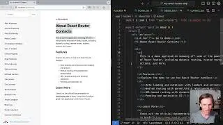 React Router 7 Tutorial (framework mode)