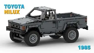 Toyota Hilux 1985 - LEGO Technic MOC