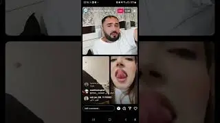 لایف جنجالی مثبت ۱۸ حاجی پیرسینگ زده
