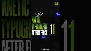 Liquid Kinetic Title Animation! #shorts #motiongraphics #aftereffectstutorials #youtubeshorts