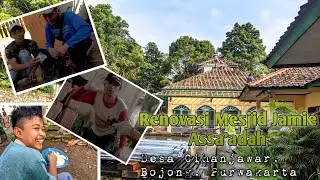 GOTONG ROYONG RENOVASI MESJID DI PEDESAAN || Ds. Cihanjawar Bojong Purwakarta.