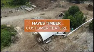 Advantages to a Fabric Building - Hayes Timber Lumber Processing Plant
