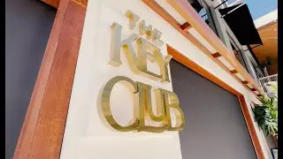 The Key Club custom acoustic Art walls and Velvet roof install