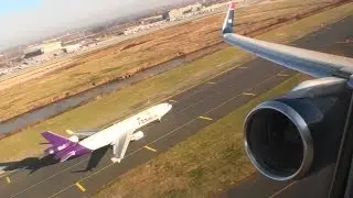 Check out the MD-11!!!  Awesome First Class HD 757 Takeoff From Philadelphia!!!