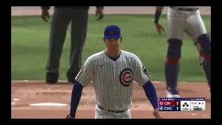 Reds vs. Cubs - MLB The Show 23 gameplay highlights 8/2