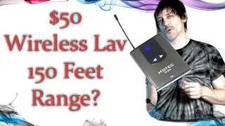 Hotec Budget UHF Wireless Lav Microphone System|Review & Test