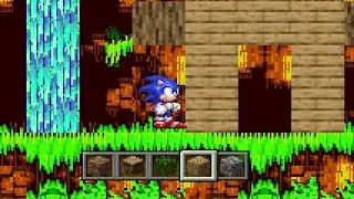 Minecraft in Sonic 3