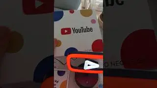 Youtube прислал Неоновую Кнопку! БлагоДарю Вас всех! #YouTubeHighFive #shorts #youtubeshorts #neon