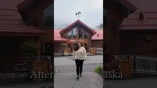 This lodge feels like a warm hug 🐻💗#alaskacruise #cruisetour #kenaiprincesslodge #princesscruises