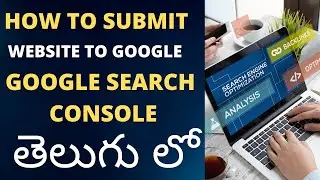 What is Google Search Console Tutorial In Telugu 2023 | How to Add Website to Google Search Console