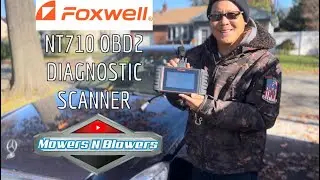 Foxwell NT710 Bi-directional OBD2 Diagnostic Scan Tool Mercedes Benz Detail Specifics 2022 Version