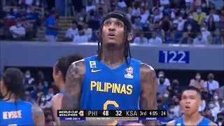 FULL HIGHLIGHTS Philippines vs Saudi Arabia | FIBA Basketball World Cup 2023 Qualifiers | 8.29.2022
