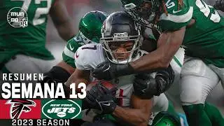 Atlanta Falcons vs. New York Jets | Semana 13 NFL 2023 | NFL Highlights Resumen en español