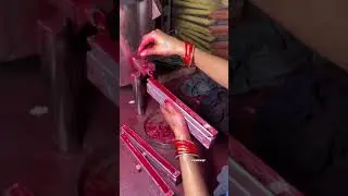 look how factory lipstick well  done colour lipstick