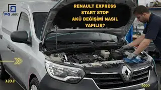 Renault Express (2022) Start Stop Akü Değişimi Nasıl Yapılır? #akü 