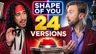 24 Genres. Two Artists. One song - Shape of You Ed Sheeran