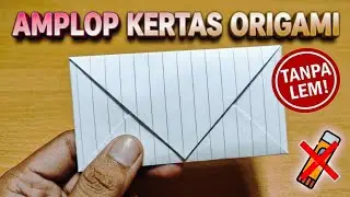 Cara Membuat Amplop Dari Kertas | how to make a envelopes