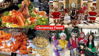 #Christmas Buffet Dinner @ ParkRoyal Collection I The Fullerton Hotel I Cosplay @ Marina Bay Sands