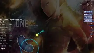 osu! | JAM Project - THE HERO!! [ONE PUNCH] +HDHR #3 1st Try FC