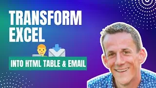 Transform Excel Data into HTML Table and Email: Power Automate 