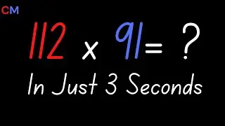Multiply Any two numbers near 100 (FAST) | Math Trick
