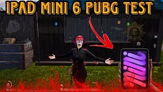 iPad Mini 6 PUBG GamePlay || HDR+EXTREME || 5 Fingers Claw/ Pubg Test/